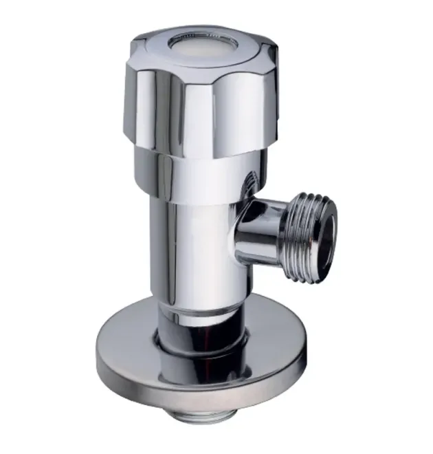 Кран для подключения сантехприборов Champion VAL-06 1/2x1/2 Chrome (нержавеющая сталь) (CH6196) фото - 1
