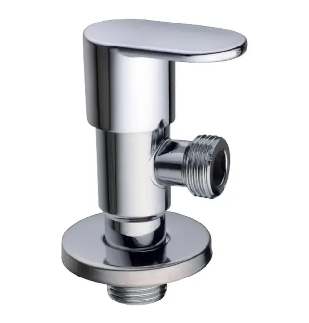 Кран для подключения сантехприборов Champion VAL-08 1/2x1/2 Chrome (нержавеющая сталь) (CH6198) фото - 1