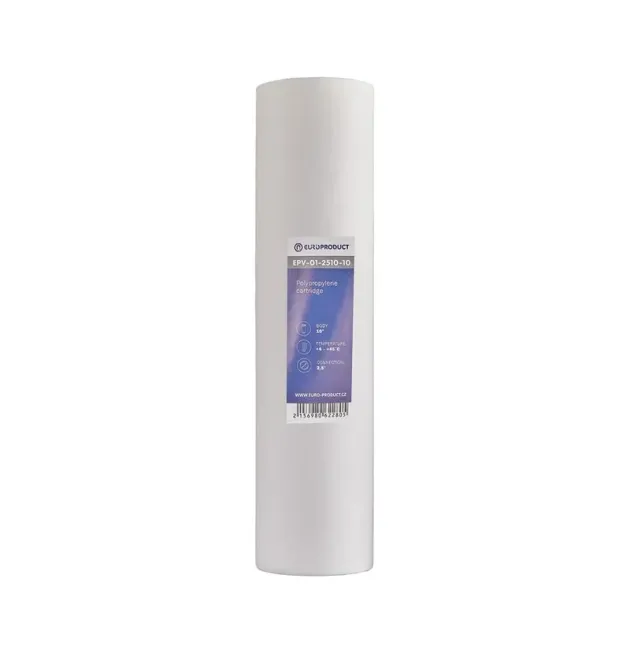 Картридж поліпропіленовий PP10 2,5″x10″ EUROPRODUCT EPV-01-2510-10 (EP6228) фото - 1