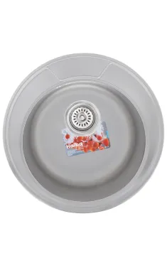 Мийка кухонна HAIBA 490 (satin) (HB0534)