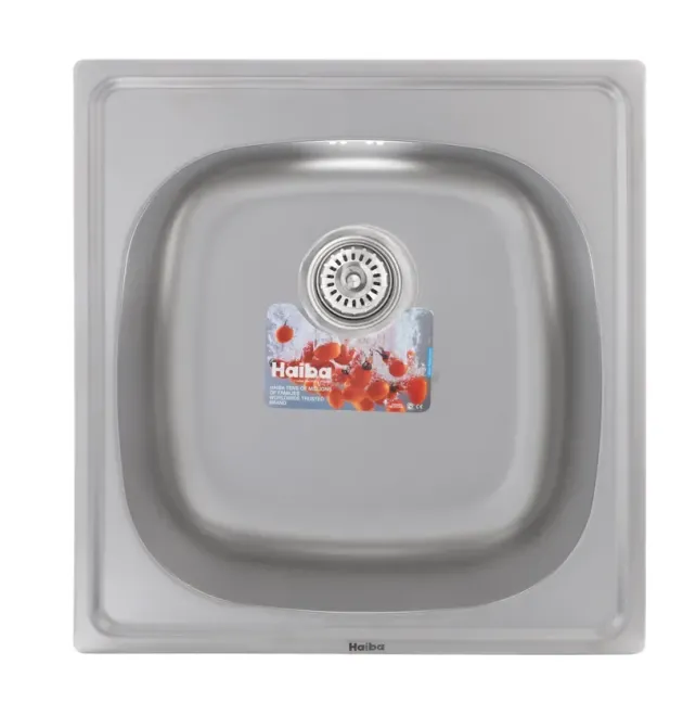 Мийка кухонна HAIBA 50x47 (decor) (HB0541) фото - 1