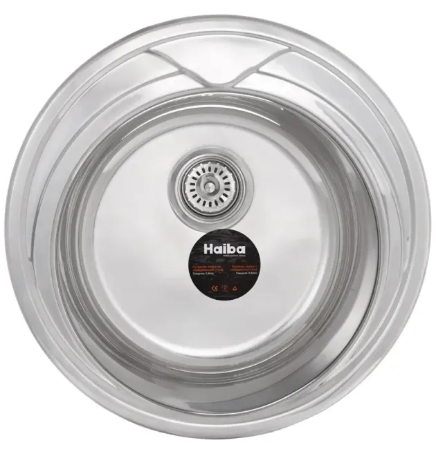 Мийка кухонна HAIBA 510 (polish) (HB0546) фото - 1