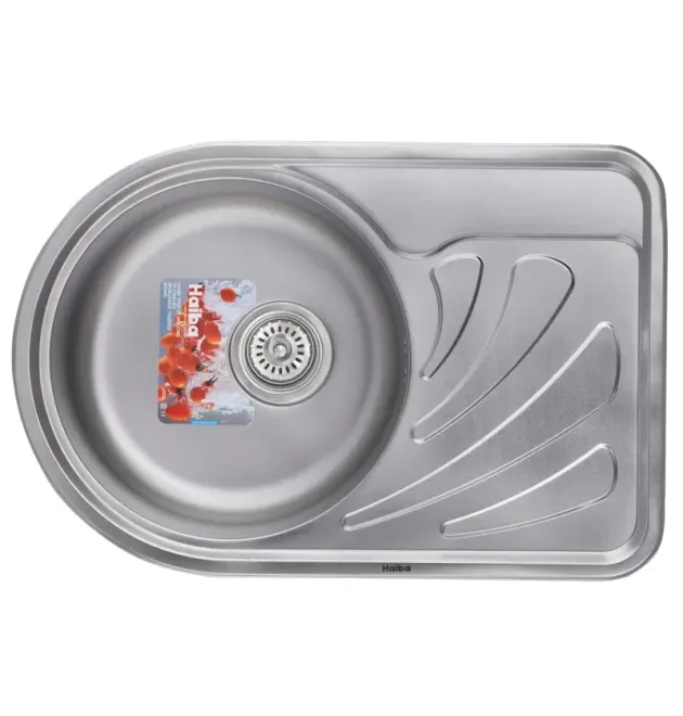 Мийка кухонна HAIBA 67x44 (decor) (HB0557) фото - 1