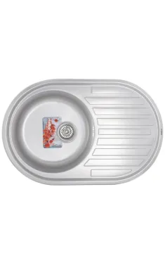 Мийка кухонна HAIBA 77x50 (decor) (HB0655)