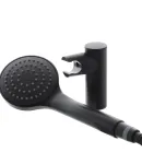 Смеситель для ванны HAIBA KUBUS 006 EURO BLACK, черный матовый — фото 2