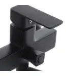 Смеситель для ванны HAIBA KUBUS 006 EURO BLACK, черный матовый — фото 3