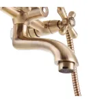 Смеситель для ванны HAIBA DOMINOX 142 EURO BRONZE (Цвет бронза) — фото 4