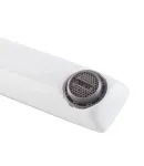 Змішувач для кухні HAIBA ALEX 018 NUT WHITE-CHROME, білий матовий — фото 3