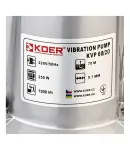 Вібраційний насос одноклапанний верхній забір Koer KVP 60/20 H=70M, Q=1,2кбМ, P=250, 20м каб.,обм-мідь (KP3144) — фото 3
