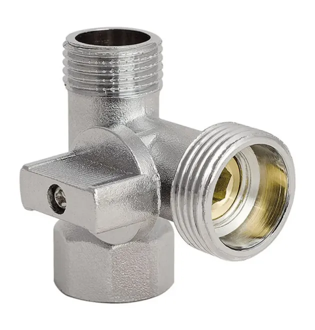 Кран триходовий 1/2Mx3/4Mx1/2F Koer KR.515 (KR0103) фото - 1