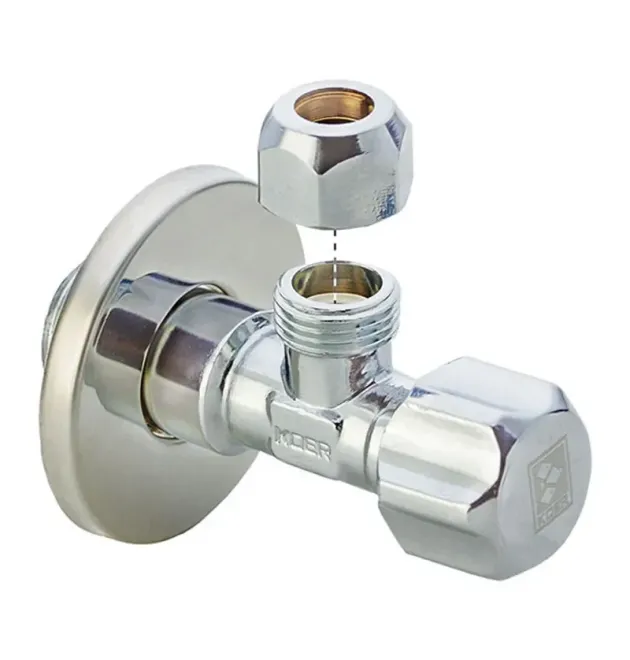 Кран вентильный Koer 1/2x3/8 с накидной гайкой (KR.510) (KR0147) фото - 1