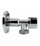 Кран вентильный Koer 1/2x3/8 с накидной гайкой (KR.510) (KR0147) фото - 3