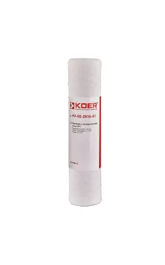 Картридж із поліпропіленової нитки PP1 2,5″х10″ KOER KV-02-2510-01 (старий артикул KV.0101) (KR3159)