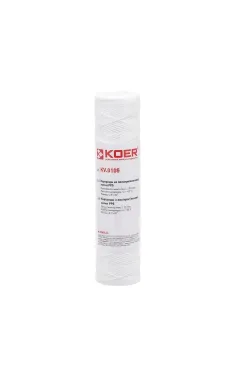 Картридж із поліпропіленової нитки PP5 2,5″х10″ KOER KV-02-2510-05 (старий артикул KV.0105) (KR3160)