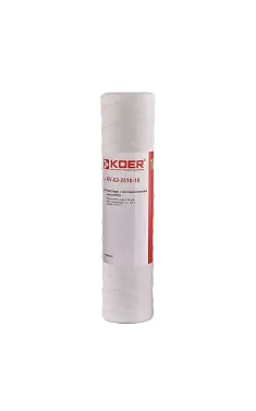 Картридж із поліпропіленової нитки PP10 2,5″х10″ KOER KV-02-2510-10 (старий артикул KV.0110) (KR3161)
