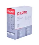 Фільтр для холодної води KOER KV-25-3/4 (2 колби 3-х складові, картридж PPR+спресоване вугілля) 8 атмосфер 3/4″ (KR5021) фото - 2