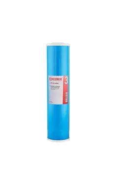 Картридж з активованим гранульованим вугіллям 4,5″x20″ KOER KV-04-4520 (KR5031)