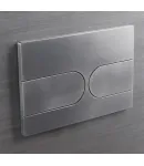 Панель змиву KOER KT-0604-07 240x160x10mm пластикова, кнопка закруглена (колір графіт) (KR5325) фото - 6
