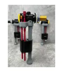 Арматура наповнювальна KOER KT-0107-3/8″ з боковим підведенням та латунним різьбленням 3/8″ (KR5832) фото - 2