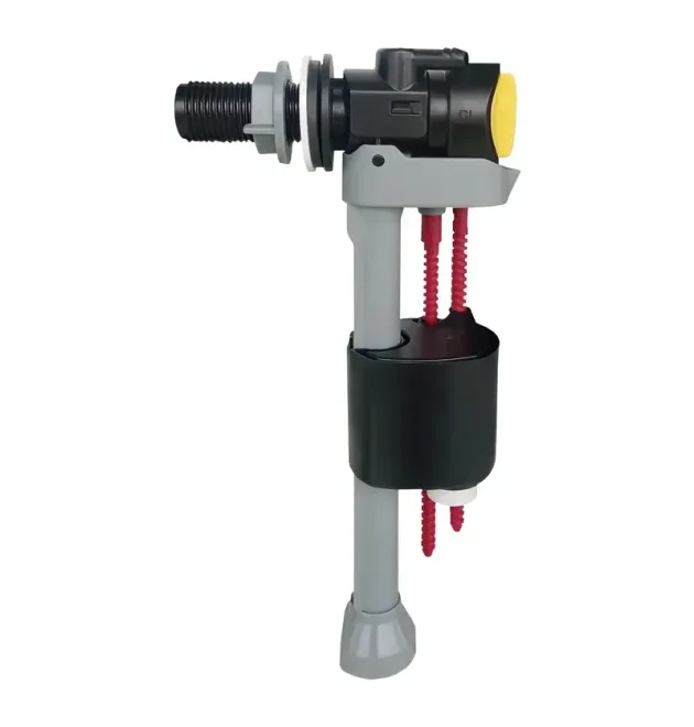 Арматура наповнювальна KOER KT-0108-1/2″ з боковим підведенням та пластиковим різьбленням 1/2″ (KR5833) фото - 1
