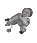 Фільтр тонкого очищення з поворотним з'єднанням та манометром 3/4″ (KOER KR.1240) (KR5879) — фото 3
