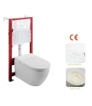 Комплект: KOER TB-0301 SMART Унитаз-биде подвесной TB-0101 с электронным управлением + Инсталляция KT-0409 + панель KT-0609-01 CHROME (KR6116) фото - 26
