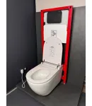Комплект: KOER TB-0301 SMART Унитаз-биде подвесной TB-0101 с электронным управлением + Инсталляция KT-0409 + панель KT-0609-01 CHROME (KR6116) фото - 41