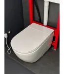 Комплект: KOER TB-0301 SMART Унитаз-биде подвесной TB-0101 с электронным управлением + Инсталляция KT-0409 + панель KT-0609-01 CHROME (KR6116) фото - 52
