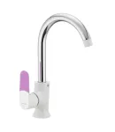 Змішувач для кухні MIXXUS PREMIUM TIGER 014 NUT WHITE, білий — фото 3
