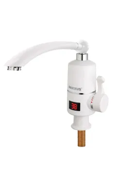 Водонагрівач 3 kW проточний MIXXUS Electra 120-E з індик. темп., RESET, на мийку (MI2745)