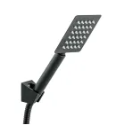 Змішувач для ванни MIXXUS KUB EURO BLACK, одноважільний, настінний, нержавіюча сталь SUS304, чорний матовий — фото 4