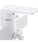 Настенный однорычажный смеситель для ванны MIXXUS OREGON 006 EURO WHITE, белый матовый — фото 2