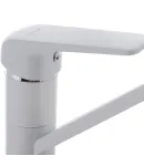 Смеситель для кухни MIXXUS OREGON 555 NUT WHITE, белый матовый — фото 3