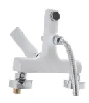 Змішувач для ванни MIXXUS PREMIUM EVA 009 EURO WHITE, білий — фото 4