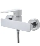Змішувач для душу MIXXUS PREMIUM EVA 003 WHITE, білий матовий — фото 3