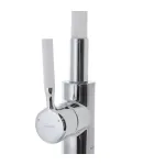 Змішувач для кухні MIXXUS PREMIUM RIO 011 REFL.WHITE з гнучким виливом, хром і білий — фото 4