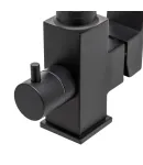 Кухонный смеситель MIXXUS KUB-021 из нержавеющей стали SUS304, матовый черный, с выходом для питьевой воды — фото 3
