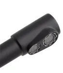 Кухонный смеситель MIXXUS KUB-021 из нержавеющей стали SUS304, матовый черный, с выходом для питьевой воды — фото 4