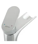 Високий змішувач для умивальника MIXXUS PREMIUM OFELIO 001 HIGH, хром — фото 2