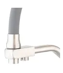 Кухонный смеситель MIXXUS FUL-021 REFL.GREY с гибким изливом из нержавеющей стали SUS304, с выходом для питьевой — фото 4