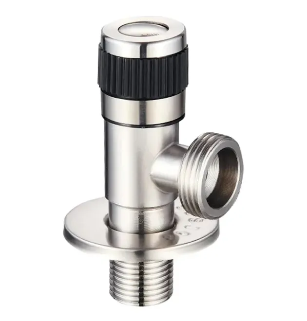 Кран для підключення сантехприладів MIXXUS VAL-05-1/2x3/4 з нерж. сталі SUS304 (Колір нерж) (MI6027) фото - 1