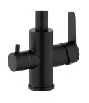Кухонный смеситель MIXXUS DAX-021-G BLACK из нержавеющей стали SUS304, с выходом для питьевой воды, матовый черный — фото 2