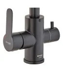 Кухонный смеситель MIXXUS DAX-021-G BLACK из нержавеющей стали SUS304, с выходом для питьевой воды, матовый черный — фото 3