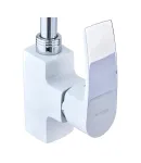 Змішувач для кухні MIXXUS MAGNUM 011 NUT WHITE-CHROME REFL. із гнучким виливом — фото 3
