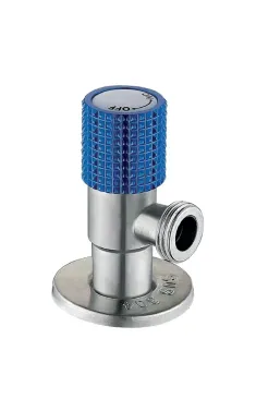 Кран для підключення сантехприладів MIXXUS VAL-10-1/2x3/4 з нерж. сталі SUS304 (Колір синій) (MI6218)