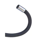 Змішувач для кухні MIXXUS SUS-011 CHROME REFL.BLACK із гнучким виливом із нержавіючої сталі SUS304 — фото 2
