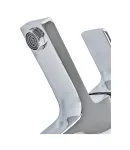 Однорычажный смеситель для умывальника MIXXUS TRINITY 001 NUT, хром — фото 4