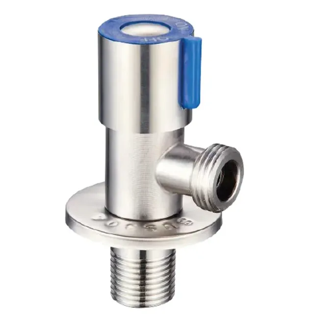 Кран для підключення сантехприладів MIXXUS VAL-01-1/2x1/2 з нерж. сталі SUS304 (Колір синій) (MI6532) фото - 1