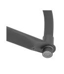 Змішувач для кухні MIXXUS PREMIUM DERBY 021 NUT BLACK REFL.BLACK із гнучким виливом та виходом для питної води — фото 5