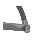 Змішувач для кухні MIXXUS PREMIUM DERBY 021 NUT GRAPHITE REFL.BLACK із гнучким виливом та виходом для питної води — фото 7